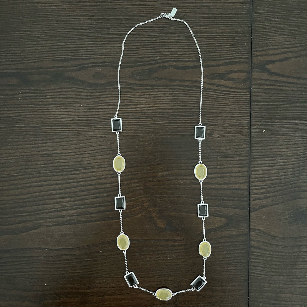 Kate Spade Silver Long Necklace